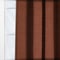 Camengo Anemone Ambre Rouge curtain