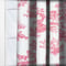 Camengo Cadence Tissu Rouge Grenat curtain