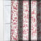 Camengo Celestine Tissu Rouge Grenat curtain
