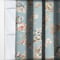 Camengo Gavotte Tissu Bleu Doux curtain