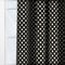 Camengo Scacchiera Carbone curtain