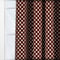 Camengo Scacchiera Terre De Sienne curtain