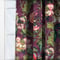 Clarke & Clarke Passiflora Mulberry curtain