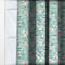 Edinburgh Weavers Mini Bertie Teal curtain