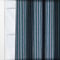 Fryetts Cromer Stripe Indigo curtain