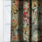 Fryetts Enchanted Forest Olive curtain