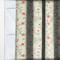 Japonica Teal curtain