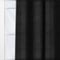 Fryetts Mono Stripe Black curtain
