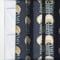 Scandi Floral Ochre curtain
