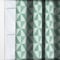Tribeca Teal curtain