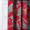 iLiv Aviary Pomegranate curtain
