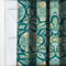 Murano Teal curtain