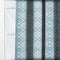 Napoli Denim curtain