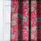 iLiv Sumatra Velvet Cerise curtain