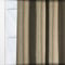 MOON Wentworth Stripe Natural Denim curtain