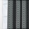 Orla Kiely Linear Stem Cool Grey curtain