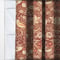 William Morris At Home Strawberry Thief Madder curtain