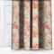 Edinburgh Weavers Flora Terracotta curtain