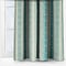 Delamere Stripe Teal curtain