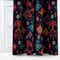Peru Indigo curtain