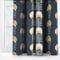 Scandi Floral Ochre curtain