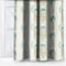 Scandi Floral Seafoam curtain
