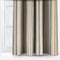 Tiverton Stripe Burnt Orange curtain
