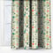 Woodland Floral Green curtain