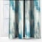 Harlequin Estrato Denim Sky and Nude curtain