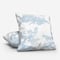 Camengo Cadence Tissu Bleu Porcelaine cushion