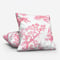 Camengo Cadence Tissu Rouge Grenat cushion