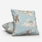 Camengo Gavotte Tissu Bleu Doux cushion