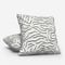 Camengo Ophea Velvet Black and White cushion