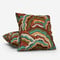 Casamance Annella Topaze Acajou Fonce cushion