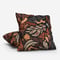 Casamance Pae Noir Ocre cushion