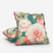 Edinburgh Weavers Mirabel Teal cushion
