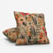 Edinburgh Weavers Zebedee Toffee cushion