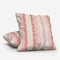 Delamere Stripe Rosso cushion