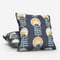 Scandi Floral Ochre cushion
