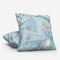 Harlequin Entity Brick and Denim cushion