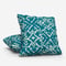 Lattice Denim cushion