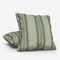 MOON Wentworth Stripe Aqua cushion