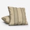 MOON Wentworth Stripe Natural Denim cushion