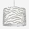Camengo Ophea Velvet Black and White lamp_shade