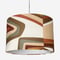 Casamance West Dream Orange Brule Ocre lamp_shade