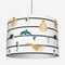 Sonova Studio Ocean Stripe Teal and Ochre lamp_shade