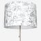 Camengo Celestine Tissu Noir Fusain lamp_shade
