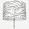 Camengo Ophea Velvet Black and White lamp_shade