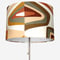 Casamance West Dream Orange Brule Ocre lamp_shade