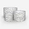 Camengo Ophea Velvet Black and White lamp_shade